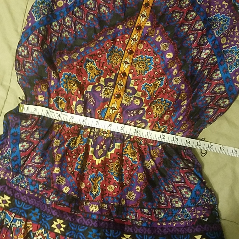 Like New Summer Fall Boho Chic Tunic/Dress - Picture 2 of 7